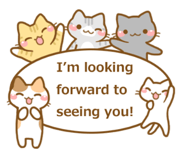 with five cat sticker #5702991