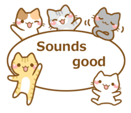 with five cat sticker #5702993