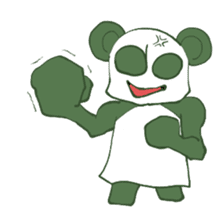 Chinese panda HACHI sticker #5703032