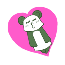 Chinese panda HACHI sticker #5703035