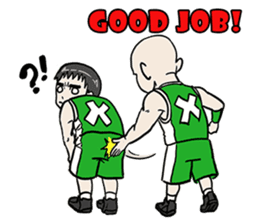 X-O Basketball sticker #5703209