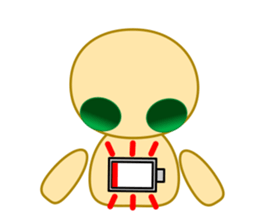 Fin the Robot sticker #5703283