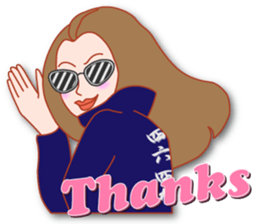 Charming Woman 2 by Masayumi sticker #5703369