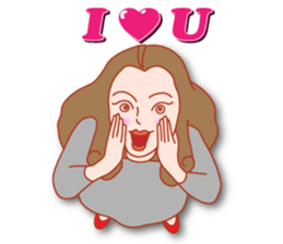 Charming Woman 2 by Masayumi sticker #5703379