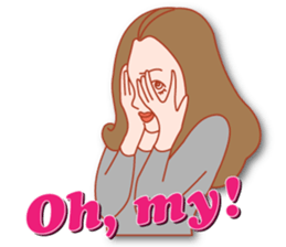 Charming Woman 2 by Masayumi sticker #5703383