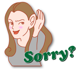 Charming Woman 2 by Masayumi sticker #5703389