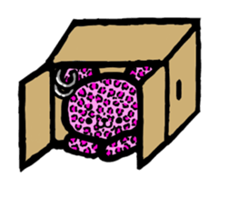 Leopard bear kenje sticker #5703638
