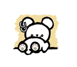 Leopard bear kenje sticker #5703654