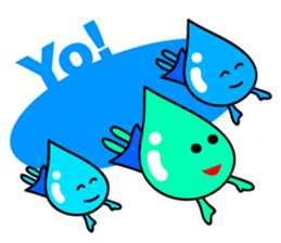 Three Drops sticker #5704037