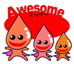 Three Drops sticker #5704083