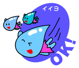 Three Drops sticker #5704091