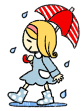 marie -the fluffy girl-(eng) sticker #5704183