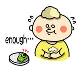 Green pepper's diary with Maruo English sticker #5704316