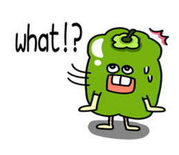 Green pepper's diary with Maruo English sticker #5704317