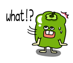 Green pepper's diary with Maruo English sticker #5704317
