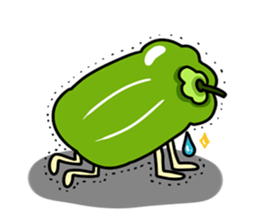 Green pepper's diary with Maruo English sticker #5704330