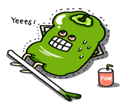 Green pepper's diary with Maruo English sticker #5704332