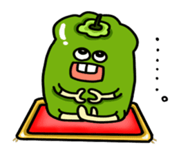 Green pepper's diary with Maruo English sticker #5704335