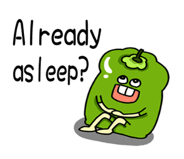 Green pepper's diary with Maruo English sticker #5704342