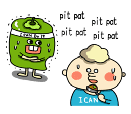 Green pepper's diary with Maruo English sticker #5704346