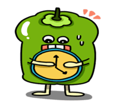Green pepper's diary with Maruo English sticker #5704350