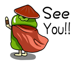 Green pepper's diary with Maruo English sticker #5704351