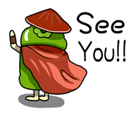 Green pepper's diary with Maruo English sticker #5704351