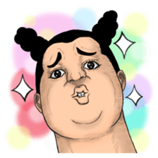 Sticker get over in momentum sticker #5704379