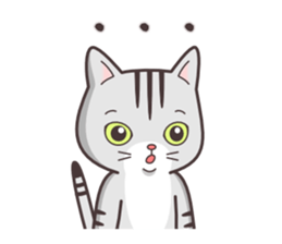 Joker! American short hair Mofu sticker #5704841