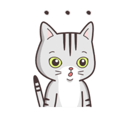 Joker! American short hair Mofu sticker #5704841