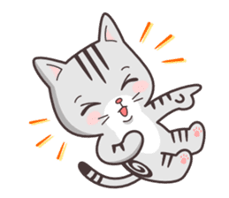 Joker! American short hair Mofu sticker #5704844