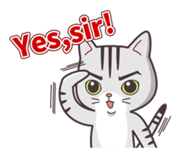 Joker! American short hair Mofu sticker #5704846