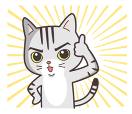 Joker! American short hair Mofu sticker #5704848