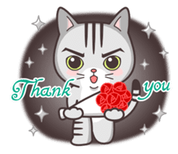 Joker! American short hair Mofu sticker #5704850