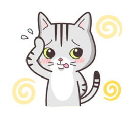 Joker! American short hair Mofu sticker #5704859