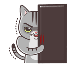 Joker! American short hair Mofu sticker #5704860