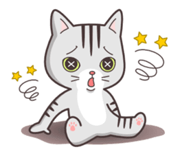 Joker! American short hair Mofu sticker #5704873