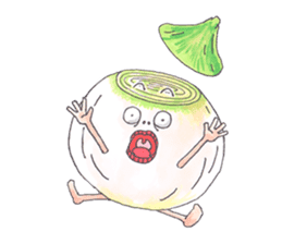 Full funny Vegetables sticker #5704886