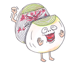 Full funny Vegetables sticker #5704887