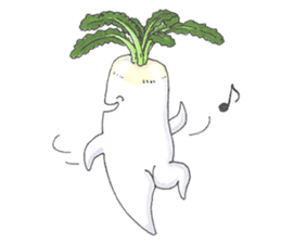Full funny Vegetables sticker #5704893