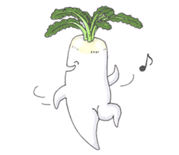 Full funny Vegetables sticker #5704893