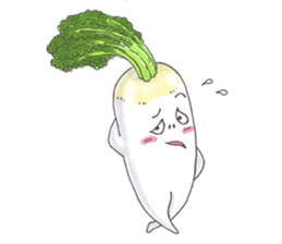 Full funny Vegetables sticker #5704895