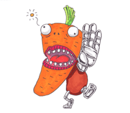 Full funny Vegetables sticker #5704897