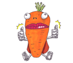 Full funny Vegetables sticker #5704898