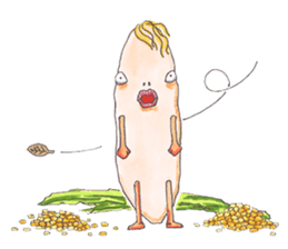 Full funny Vegetables sticker #5704900