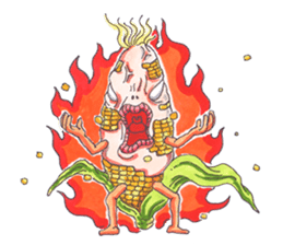 Full funny Vegetables sticker #5704901