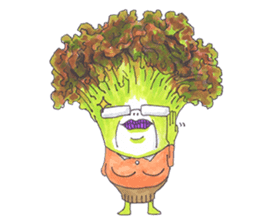 Full funny Vegetables sticker #5704915