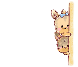 Yorkshire Terrie English version sticker #5705126