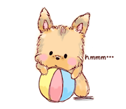 Yorkshire Terrie English version sticker #5705127