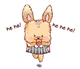 Yorkshire Terrie English version sticker #5705148